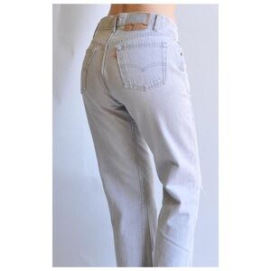 Levi’s Soft Washed Out Grey Engineering Boyfriend Jeans Sz 29